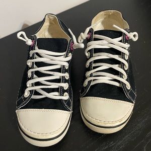CROCS Hover Lace up sneaker, women's, W7, small